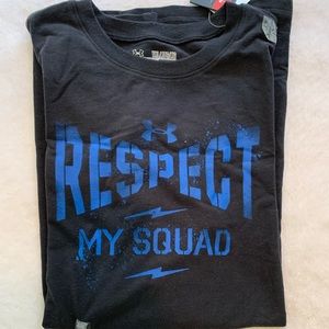 NWT Boys under armor tee shirt